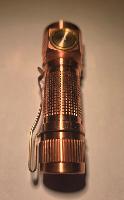 Emisar D3AA Copper 14500/AA LED Flashlight *CUSTOM BUILT-TO-ORDER*