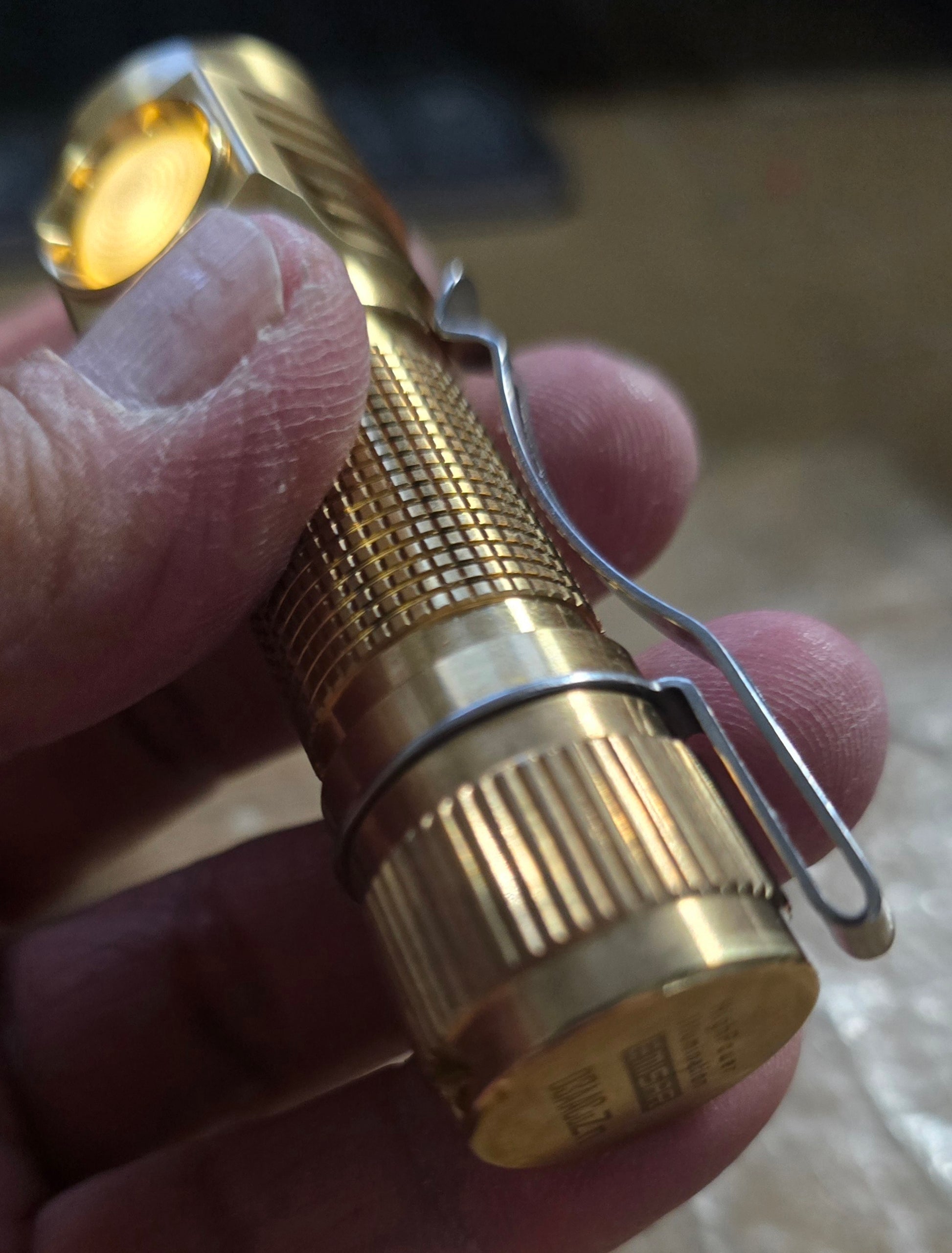 Emisar D3AA Brass 14500/AA LED Flashlight *CUSTOM BUILT-TO-ORDER*