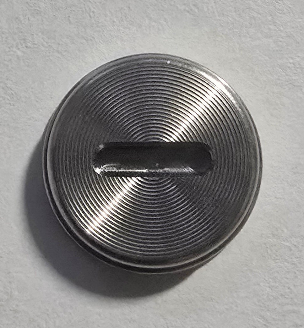 Noctigon KR1aa parts/accessories STAINLESS TAIL SWITCH BUTTON (W TRITIUM SLOT)