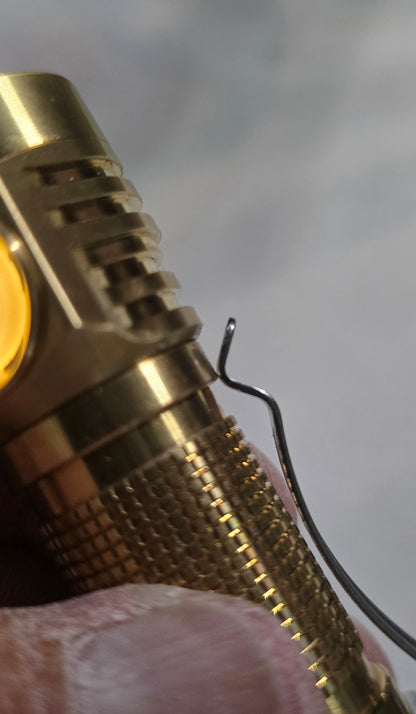 Emisar D3AA Brass 14500/AA LED Flashlight *CUSTOM BUILT-TO-ORDER*