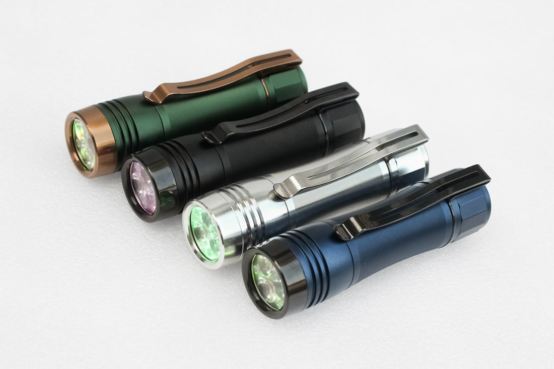 Noctigon KR3 Triple Led 18650 Flashlight W/Lume X1 Driver BLACK