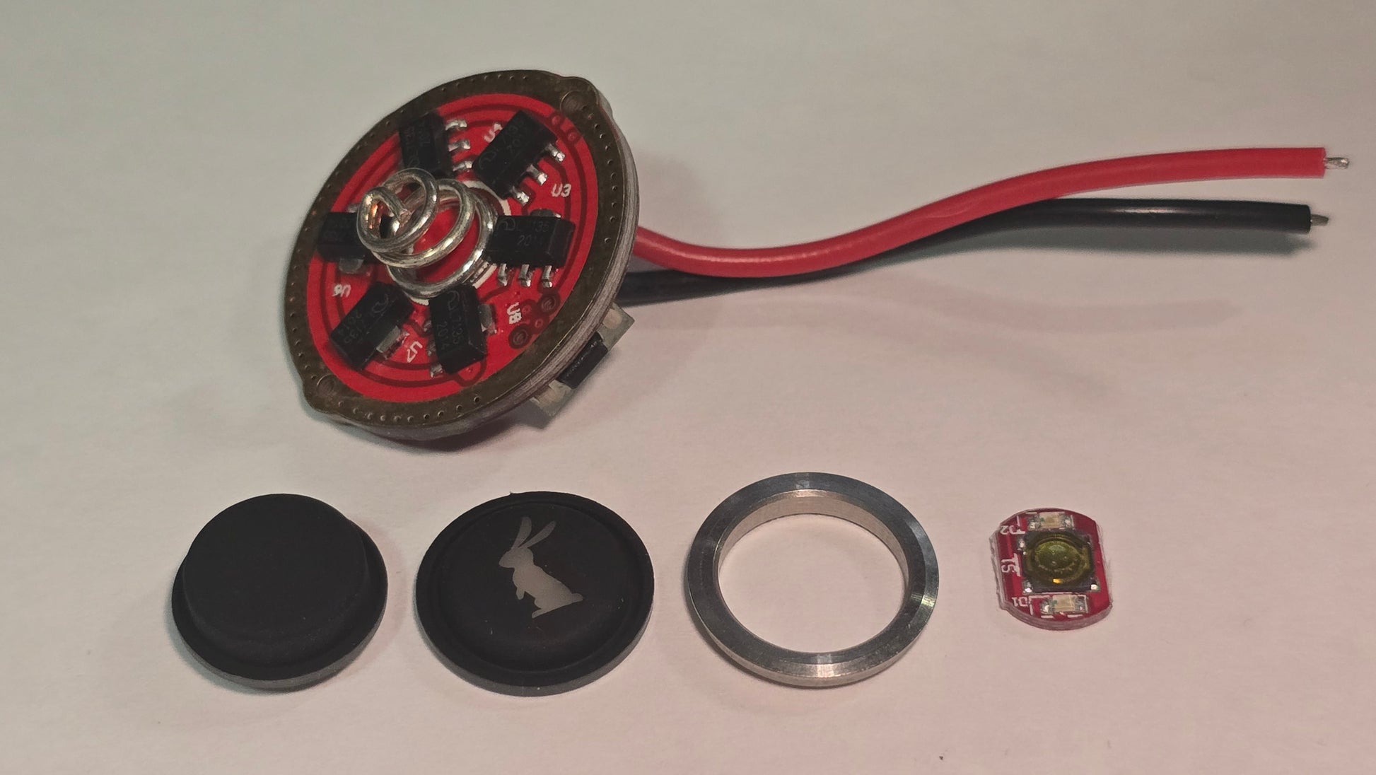 Lumintop Replacement Flashlight Parts EDC18 REPAIR KIT (COMPLETE)