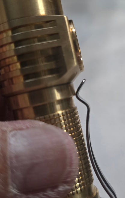 Emisar D3AA Brass 14500/AA LED Flashlight *CUSTOM BUILT-TO-ORDER*