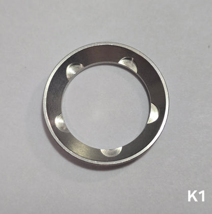 Emisar/Noctigon replacement switch ring/button K1 THREADED SWITCH RING