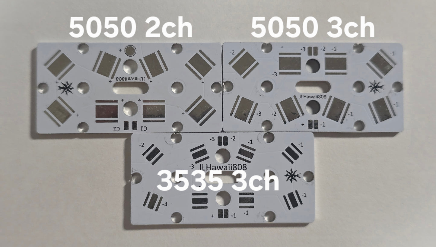 Emisar DT8K 3-CH 3CH 3535/5050SMD High Power LED Flashlight "BUILT-TO-ORDER"