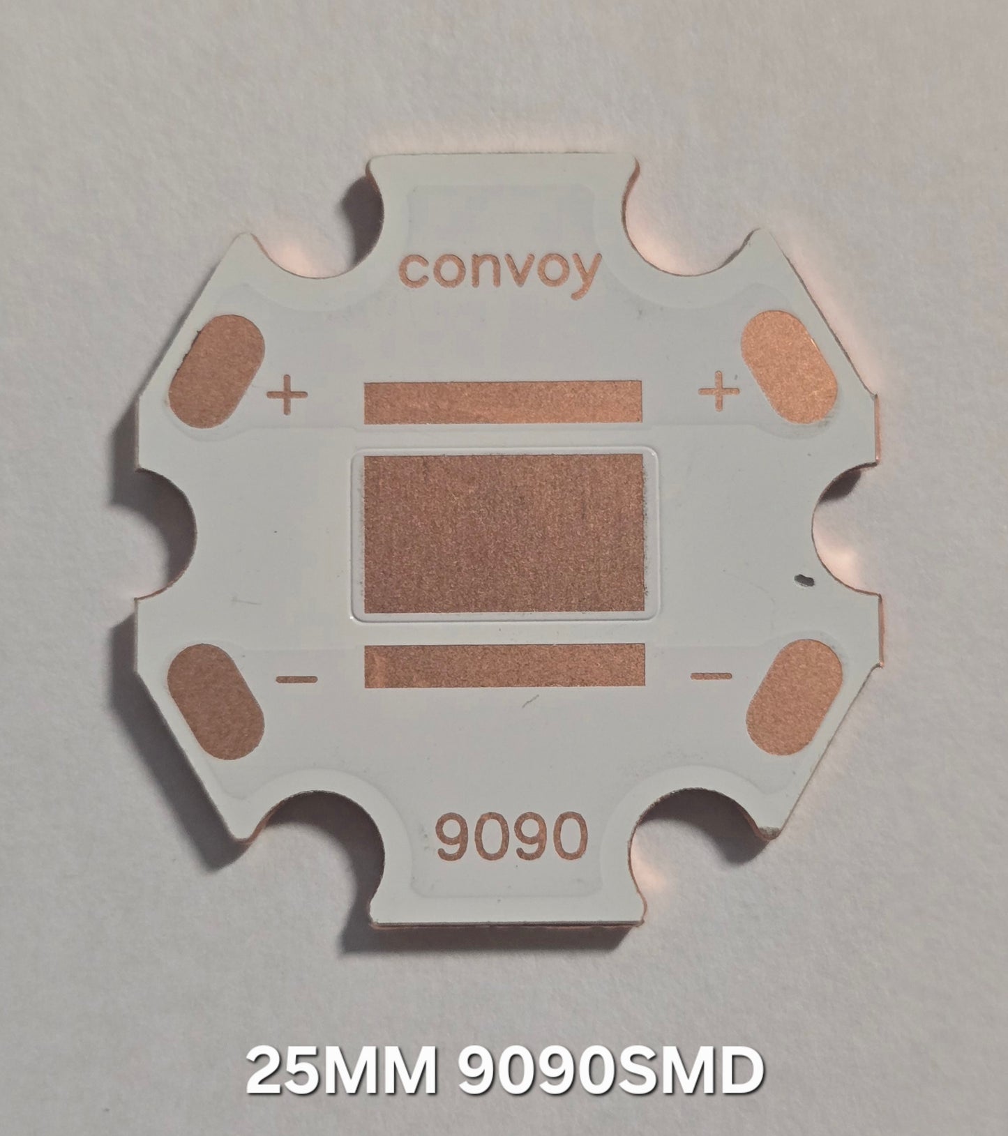 CONVOY RAW LED MCPCB 25 X 1.5MM 9090SMD