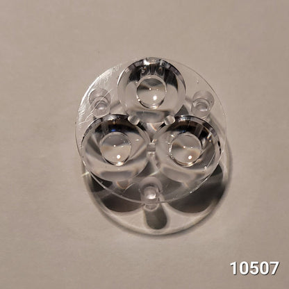 Emisar/Noctigon Replacement Glass/Optics CARCLO TRIPLE 10507 (SPOT CLEAR)