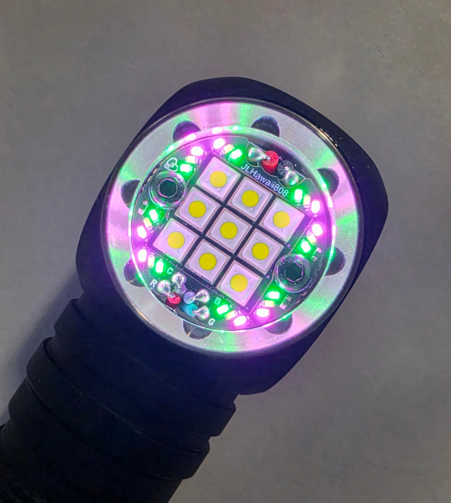 Emisar DW3AA "MEGA" 9 x LED Mule Right Angle Flashlight/Work light
