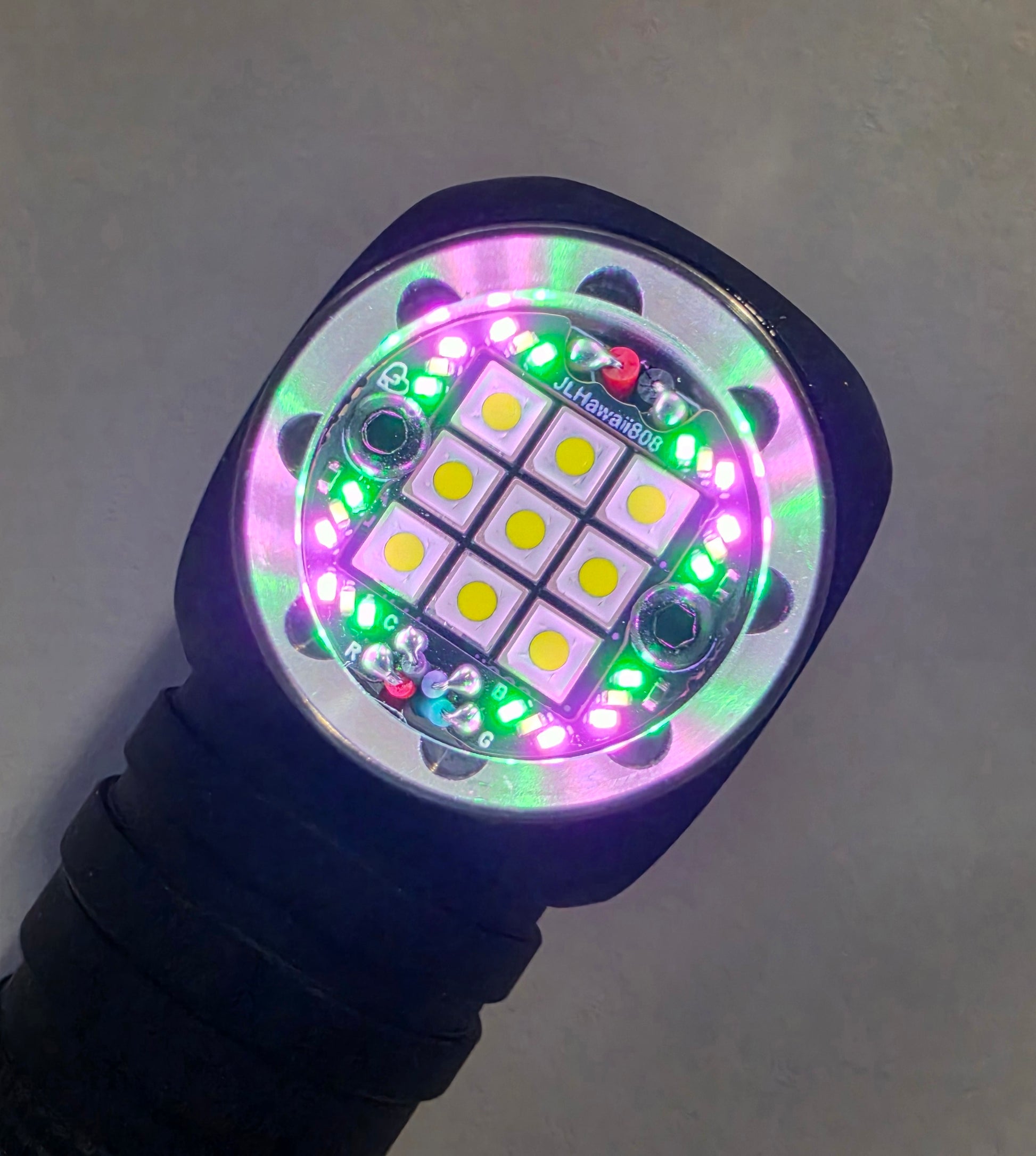Emisar DW3AA "MEGA" 9 x LED Mule Right Angle Flashlight/Work light