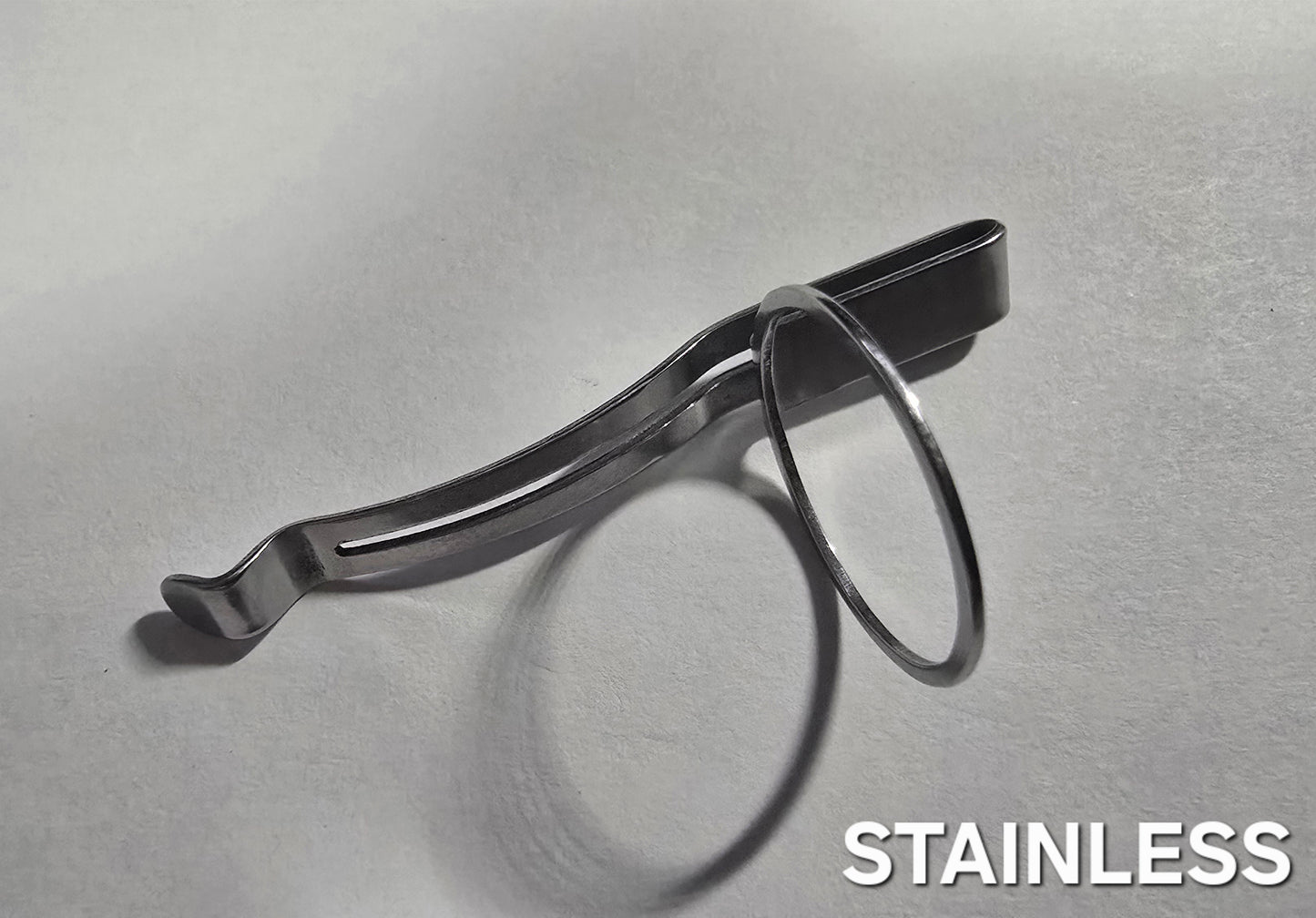 Noctigon KR1aa parts/accessories STAINLESS POCKET CLIP