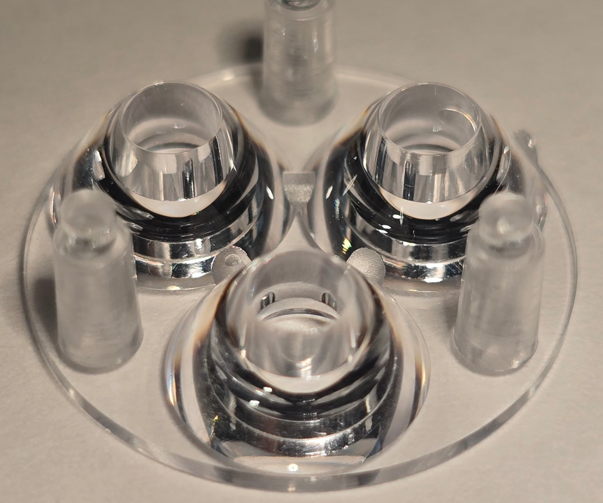 Carclo 10511 10507 Drilled Optics 20mm 1.5x6mm For Tritium or Glow Tubes