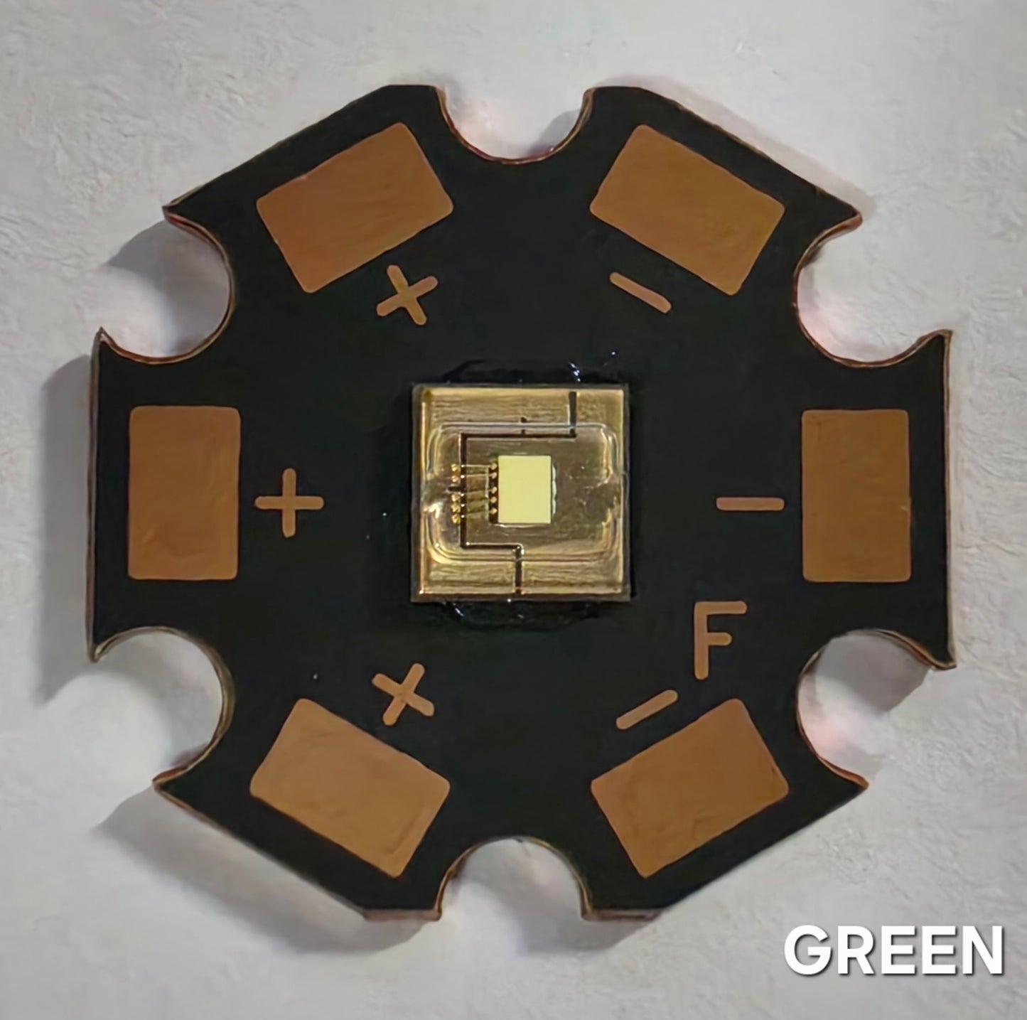 Getian GT LED Emitter GREEN 520-530NM 5050SMD 3V
