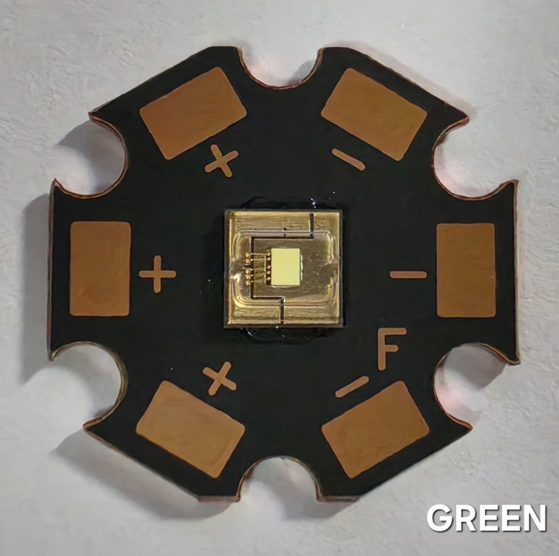 Getian GT LED Emitter GREEN 520-530NM 5050SMD 3V