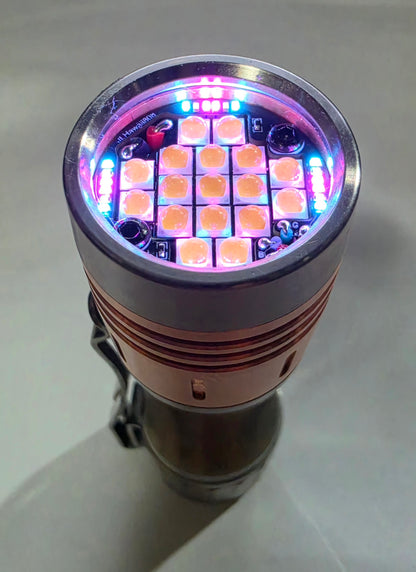 Noctigon KR4 Titanium 17 x LED " MEGA MULE" High Power LED Flashlight