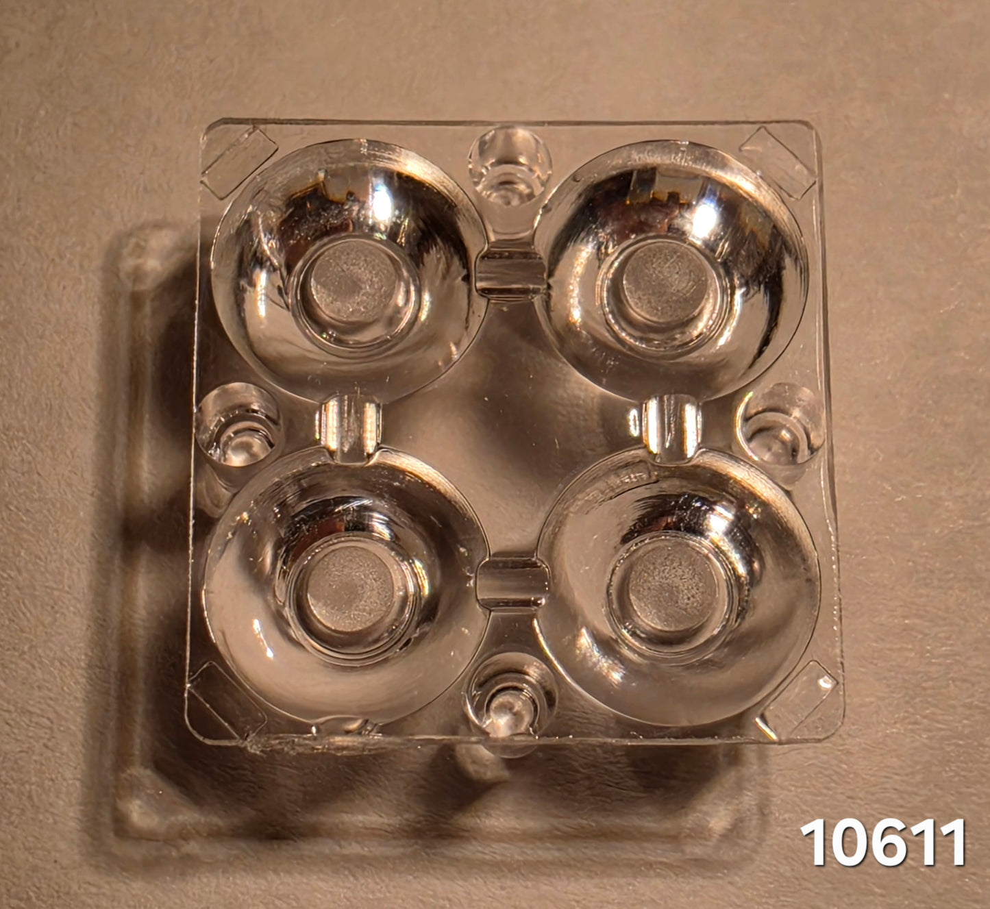 Emisar/Noctigon Replacement Glass/Optics CARCLO QUAD 10611 DT8 DT8K STANDARD SPOT OPTIC