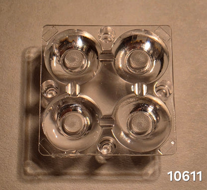 Emisar/Noctigon Replacement Glass/Optics CARCLO QUAD 10611 DT8 DT8K STANDARD SPOT OPTIC