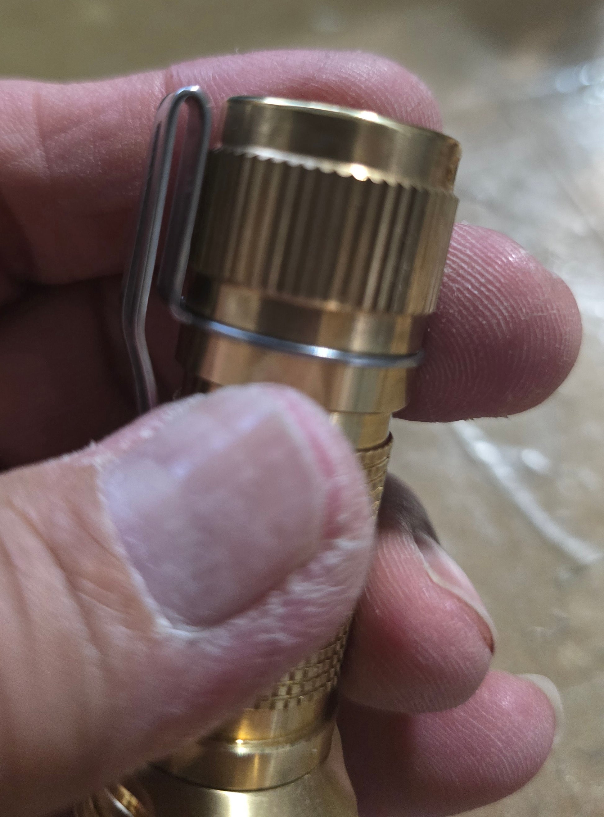 Emisar D3AA Brass 14500/AA LED Flashlight *CUSTOM BUILT-TO-ORDER*