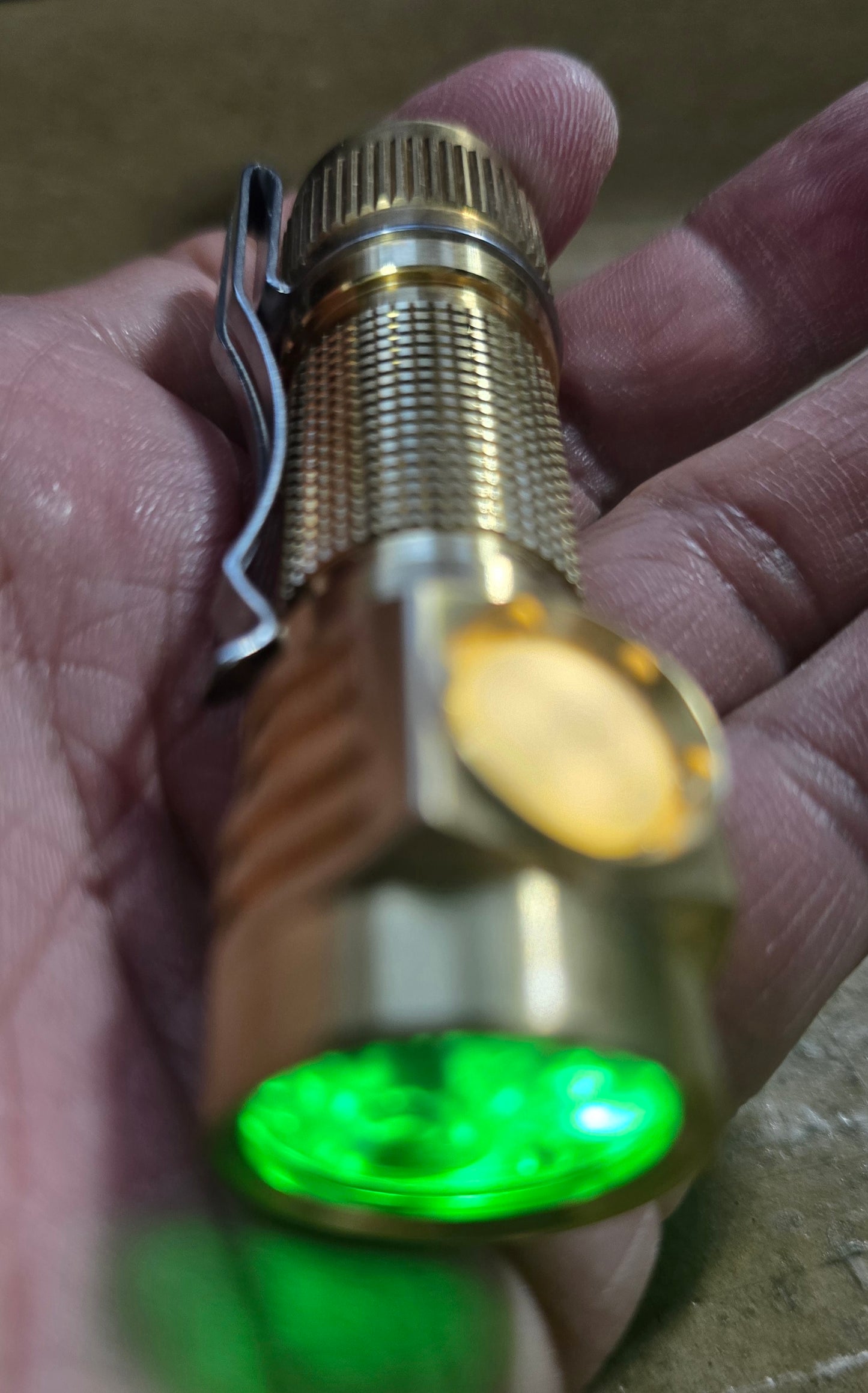 Emisar D3AA Brass 14500/AA LED Flashlight *CUSTOM BUILT-TO-ORDER*