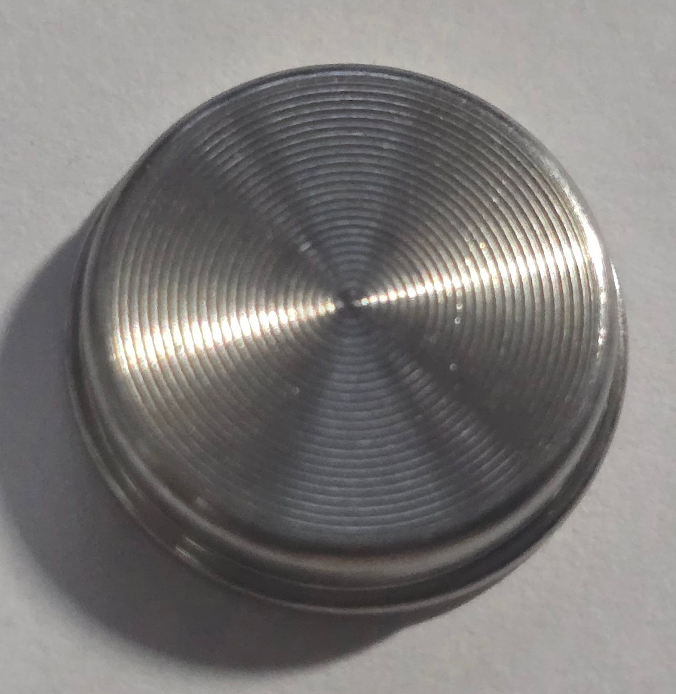 Noctigon KR1aa parts/accessories STAINLESS TAIL SWITCH BUTTON (NO TRITIUM SLOT)