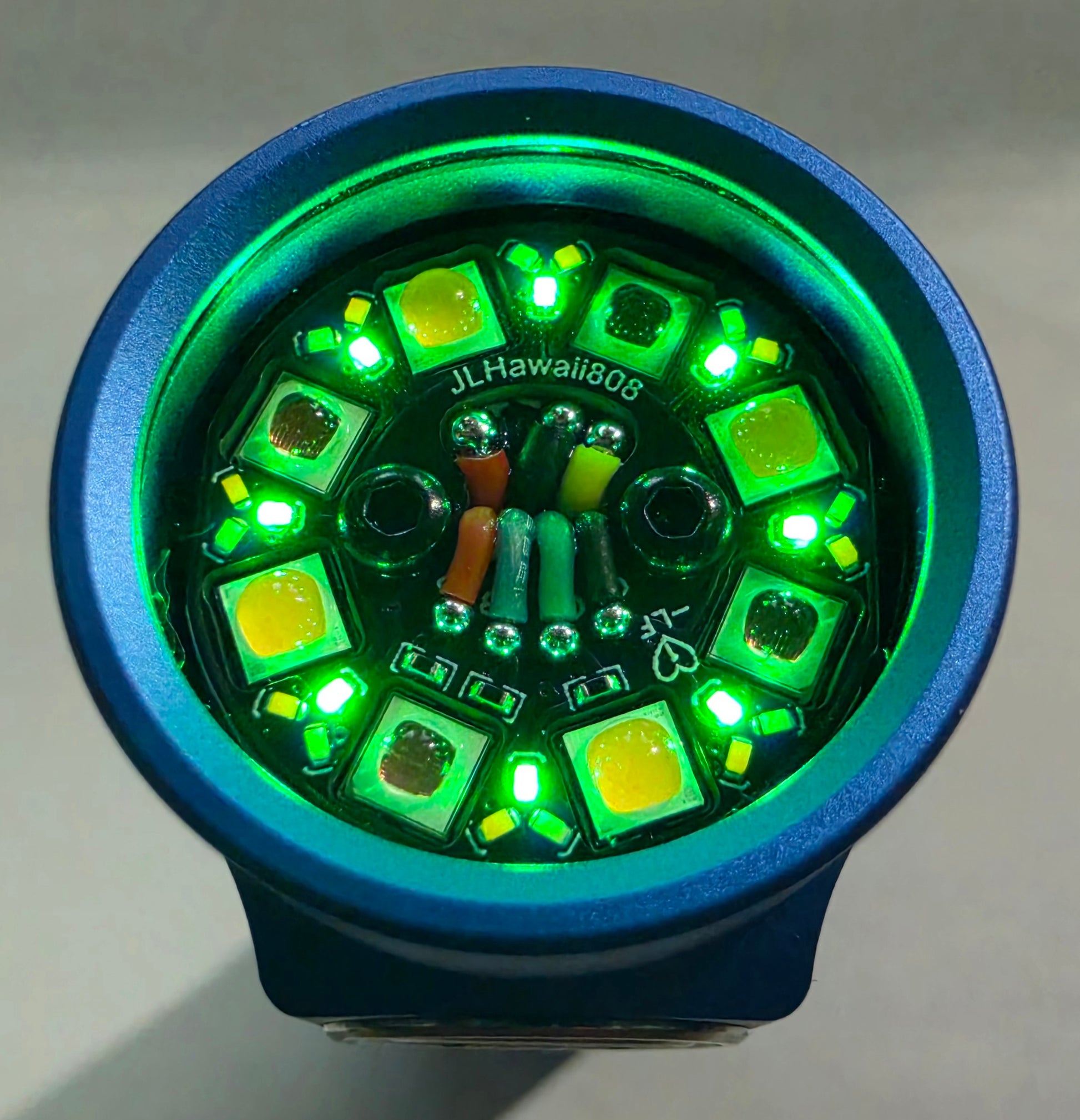 Emisar D4V2 2CH 2-CH Mule High Power LED Flashlight CYAN