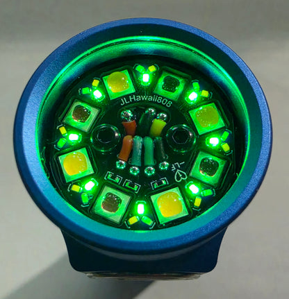 Emisar D4V2 2CH 2-CH Mule High Power LED Flashlight CYAN