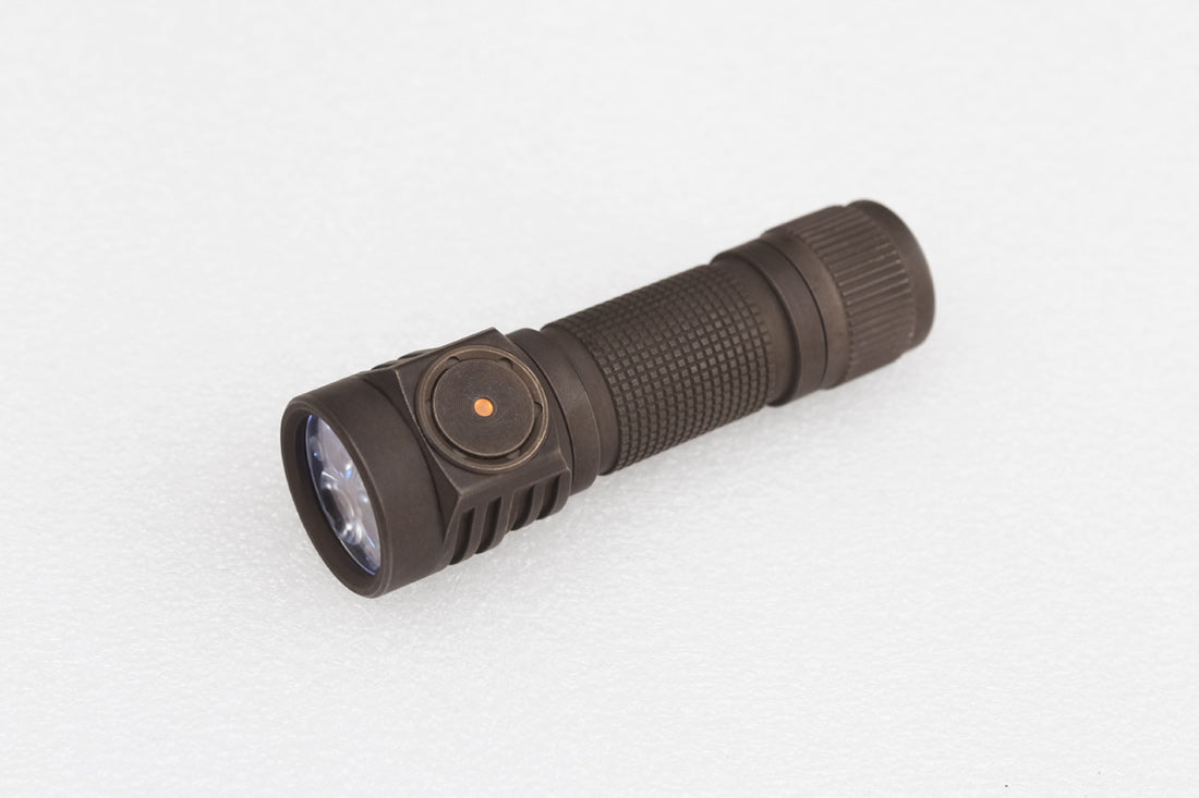 Emisar D3AA Brass Dual Channel 14500 EDC Flashlight ANTIQUE BRASS ($5 ADDITIONAL)