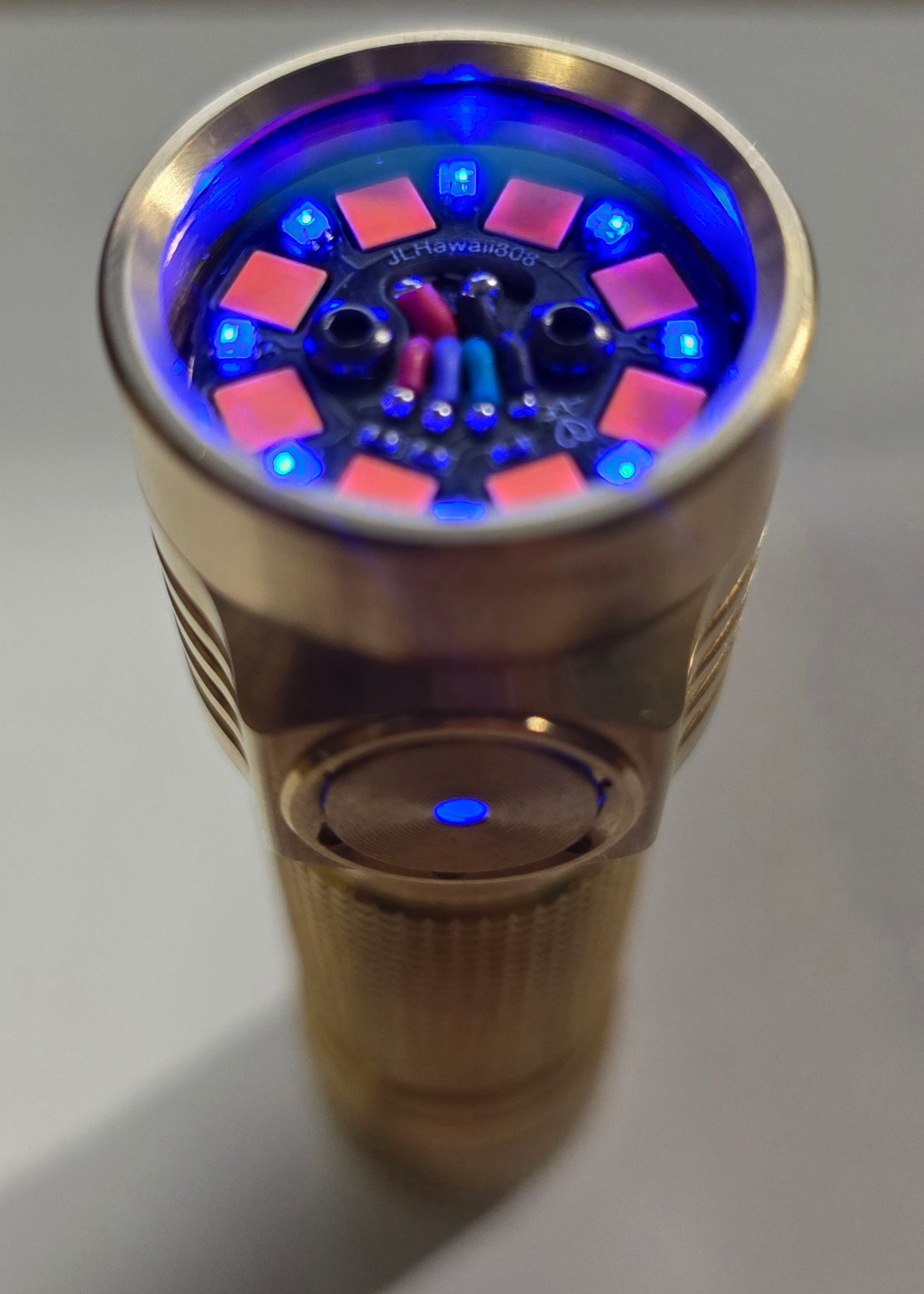 Emisar D4V2 Brass High Power LED Flashlight *CUSTOM BUILD-TO-ORDER*