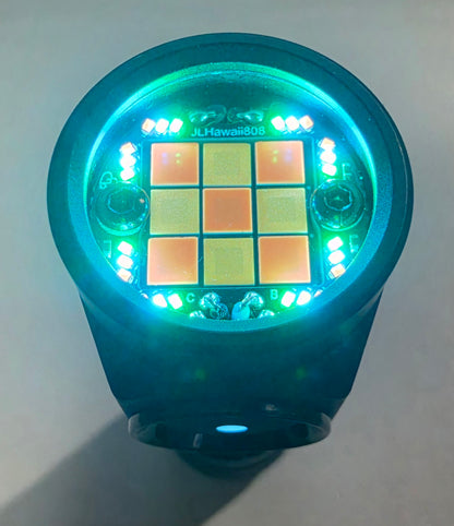 Emisar D3AA Titanium/Copper/Brass "MEGA" 9 x LED Mule