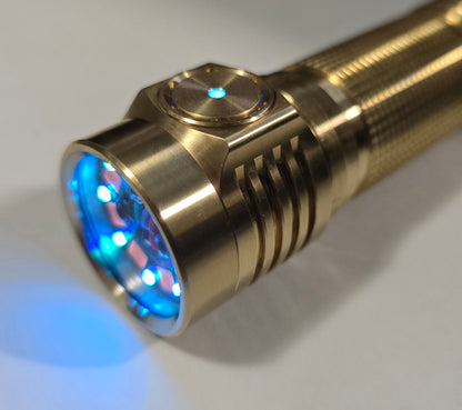 Emisar D4V2 Brass High Power LED Flashlight *CUSTOM BUILD-TO-ORDER*