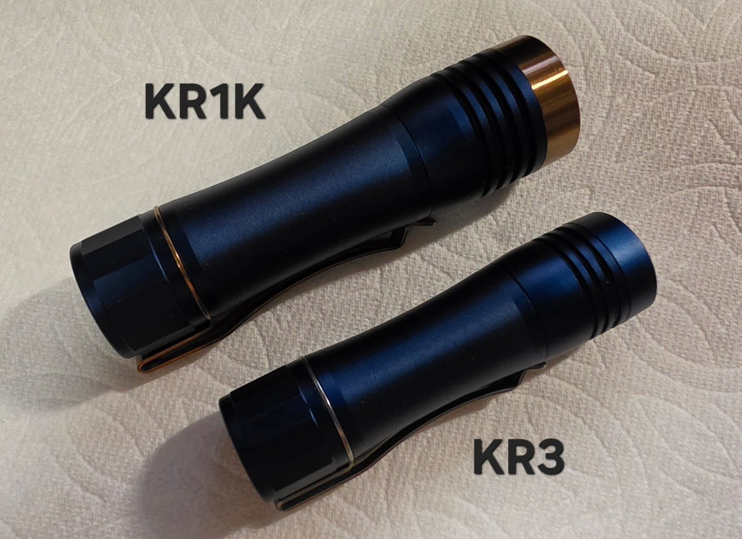Noctigon KR3 Triple Led 18650 Flashlight W/Lume X1-C Driver
