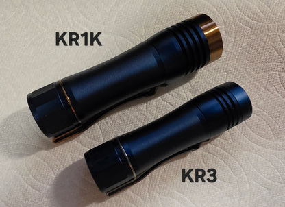 Noctigon KR3 Triple Led 18650 Flashlight W/Lume X1-C Driver