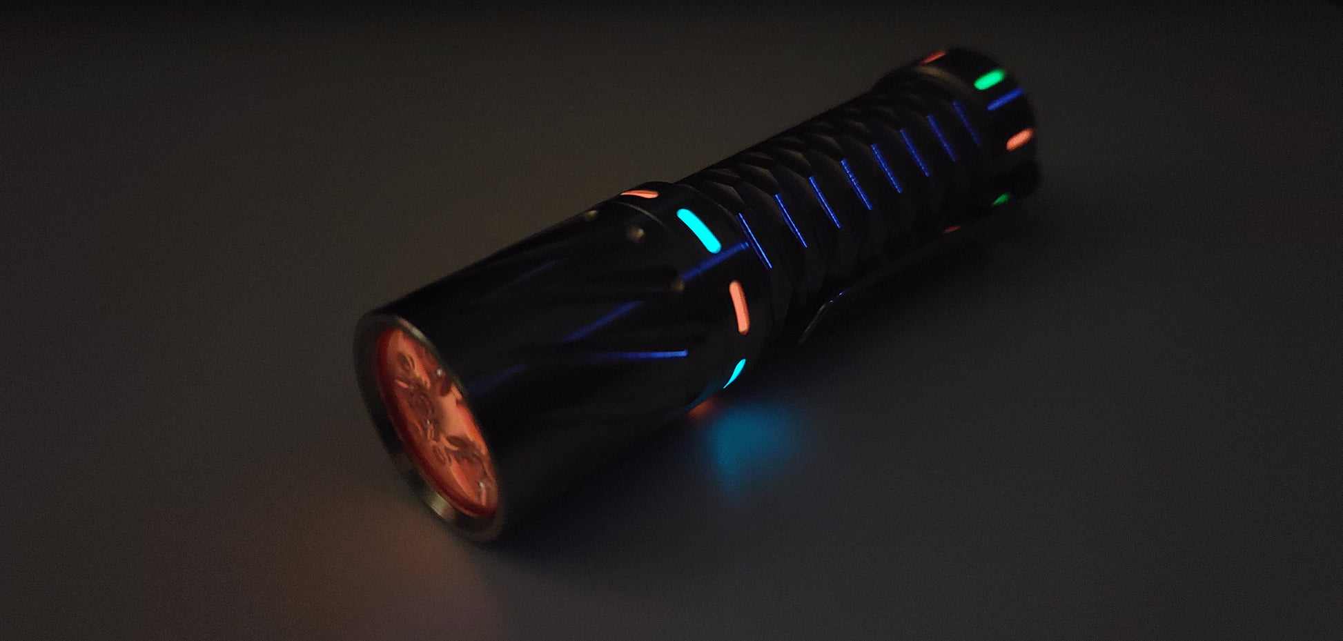 LUMINTOP 1.5 X 6MM RED GREE OR BLUE GLOW TUBES