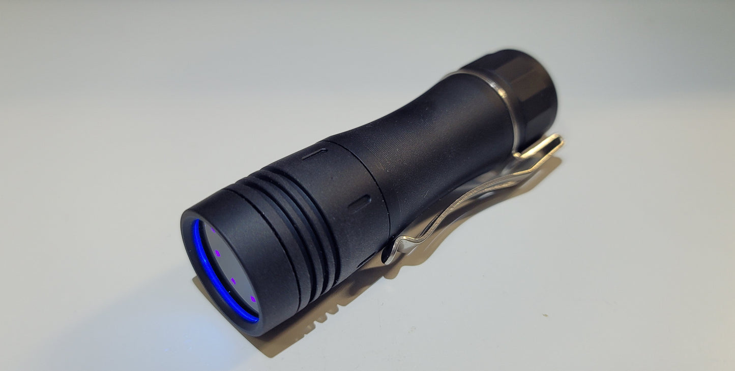 NOCTIGON KR4 8 X MULE 365NM UV LED FLASHLIGHT