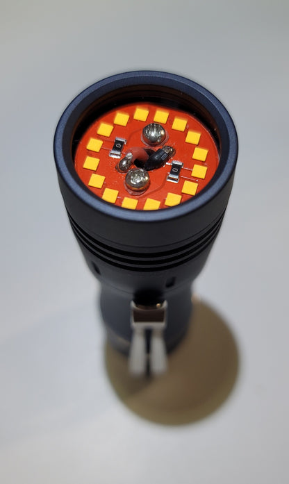 Noctigon KR4 Mule Custom LED Flashlight 4800LM - 7400LM GRAY