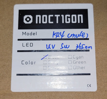 NOCTIGON KR4 8 X MULE 365NM UV LED FLASHLIGHT