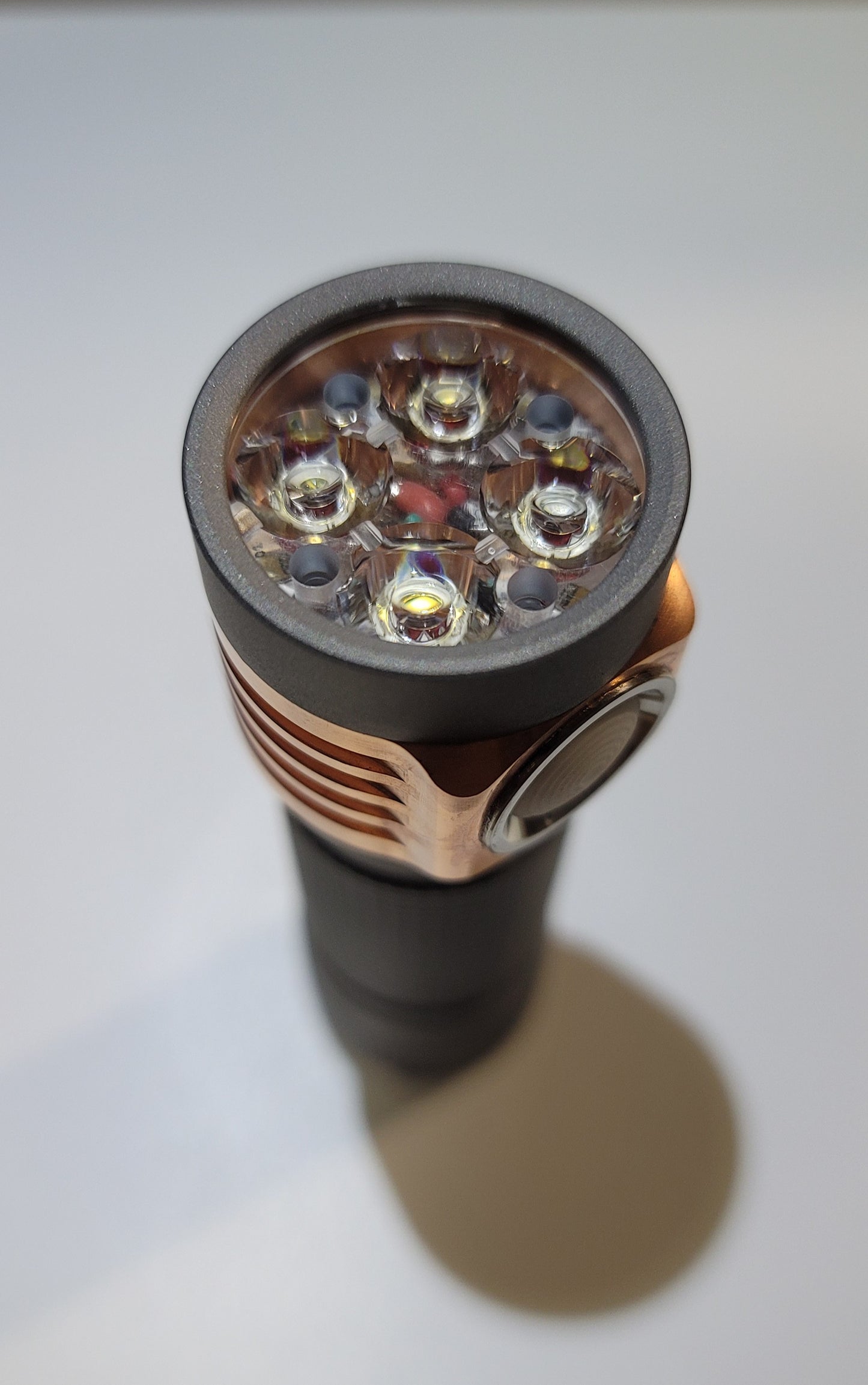 Emisar D4v2 Titanium Sandblasted High Power LED Flashlight