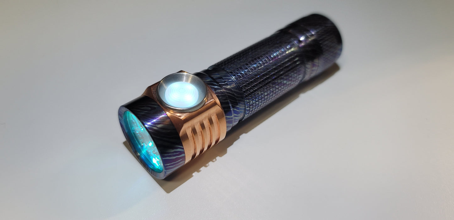 EMISAR D4V2 TITANIUM BLUE SWIRLS