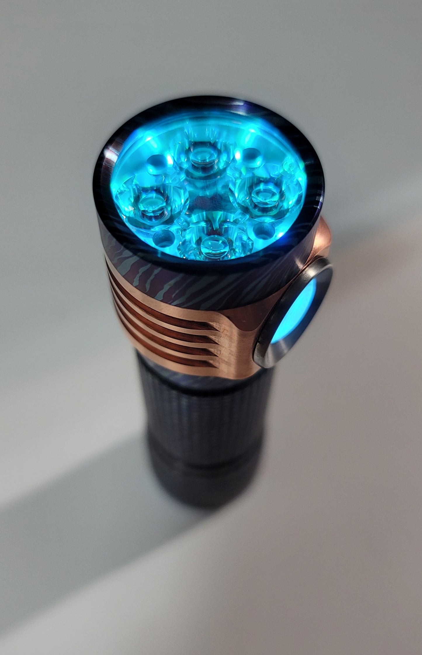 EMISAR D4V2 TITANIUM BLUE SWIRLS