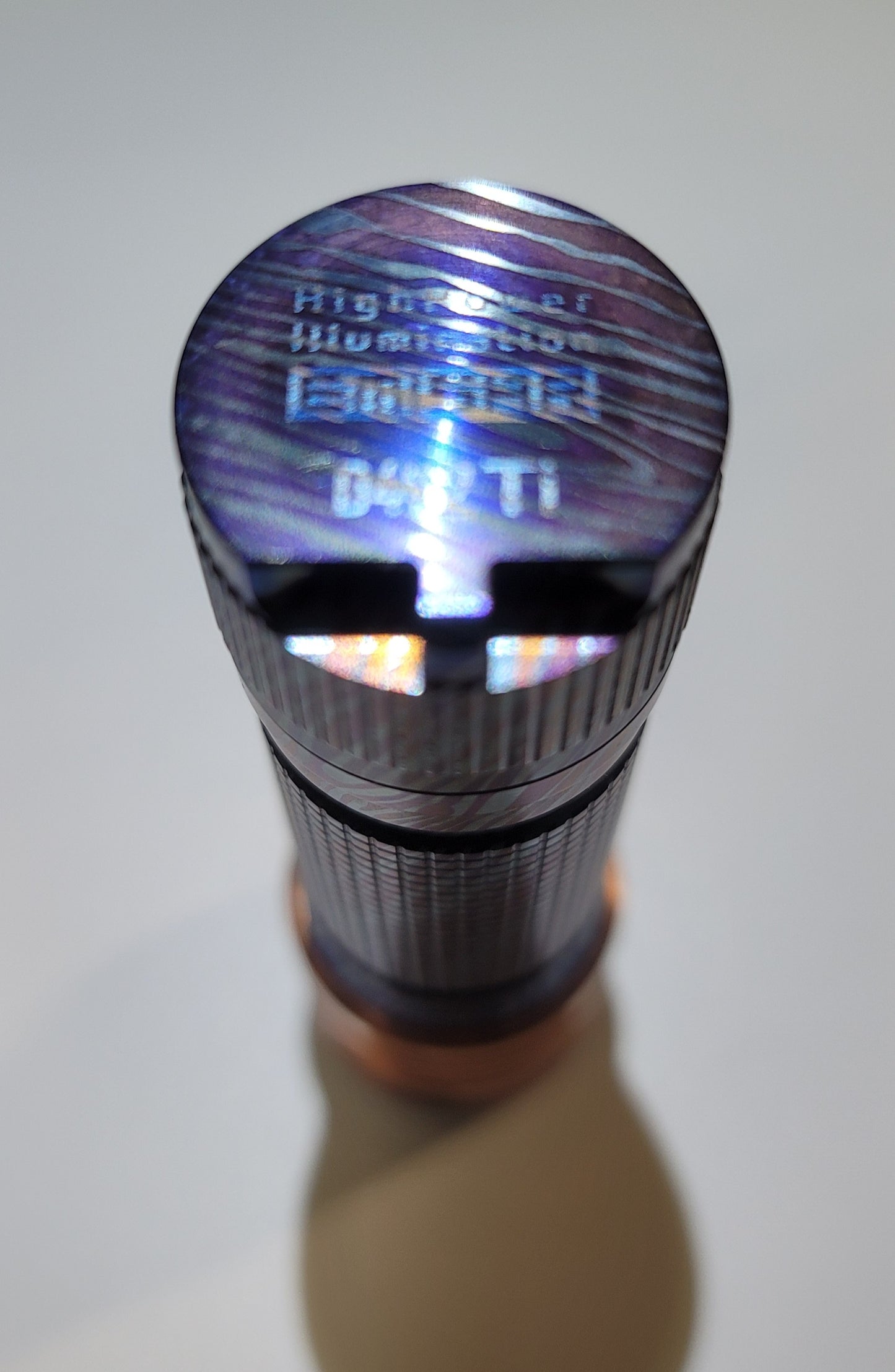 EMISAR D4V2 TITANIUM BLUE SWIRLS