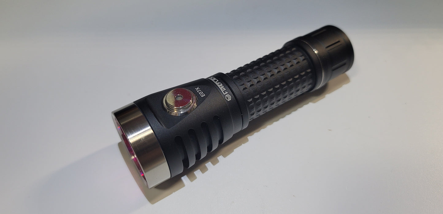 FF-LIGHT FIREFLIES E07X PRO 7000 LUMENS LED FLASHLIGHT BLACK