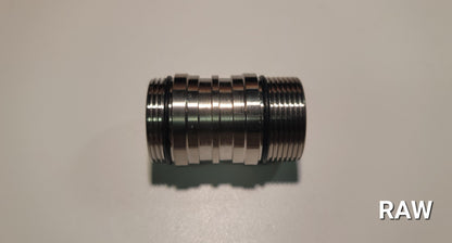 Emisar D4v2 Titanium 18350 Short Tube RAW (POLISHED)