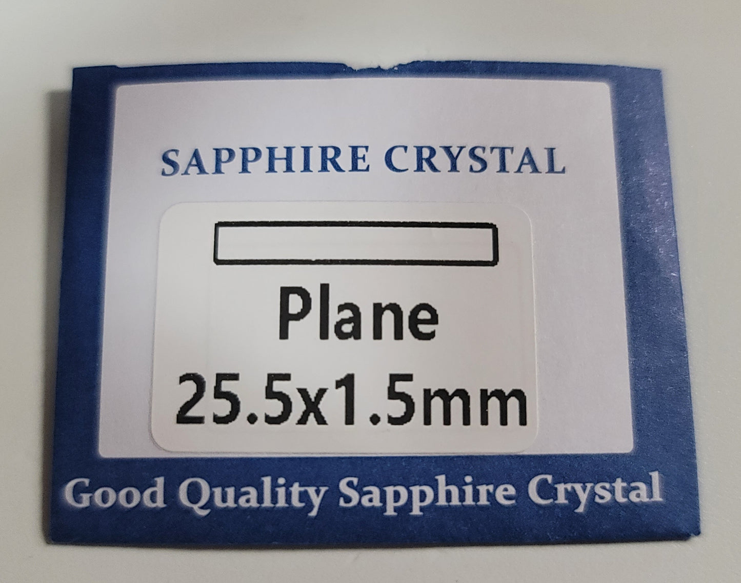 Sapphire Crystal Lens For Lumintop Emisar or Noctigon LED Flashlight 25.5MM X 1.5MM D4V2/D4K/DW4/KR4
