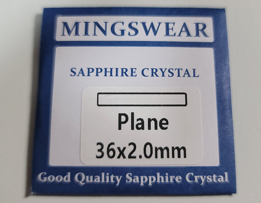 Sapphire Crystal Len 36 X 2MM FOR EMISAR D4SV2