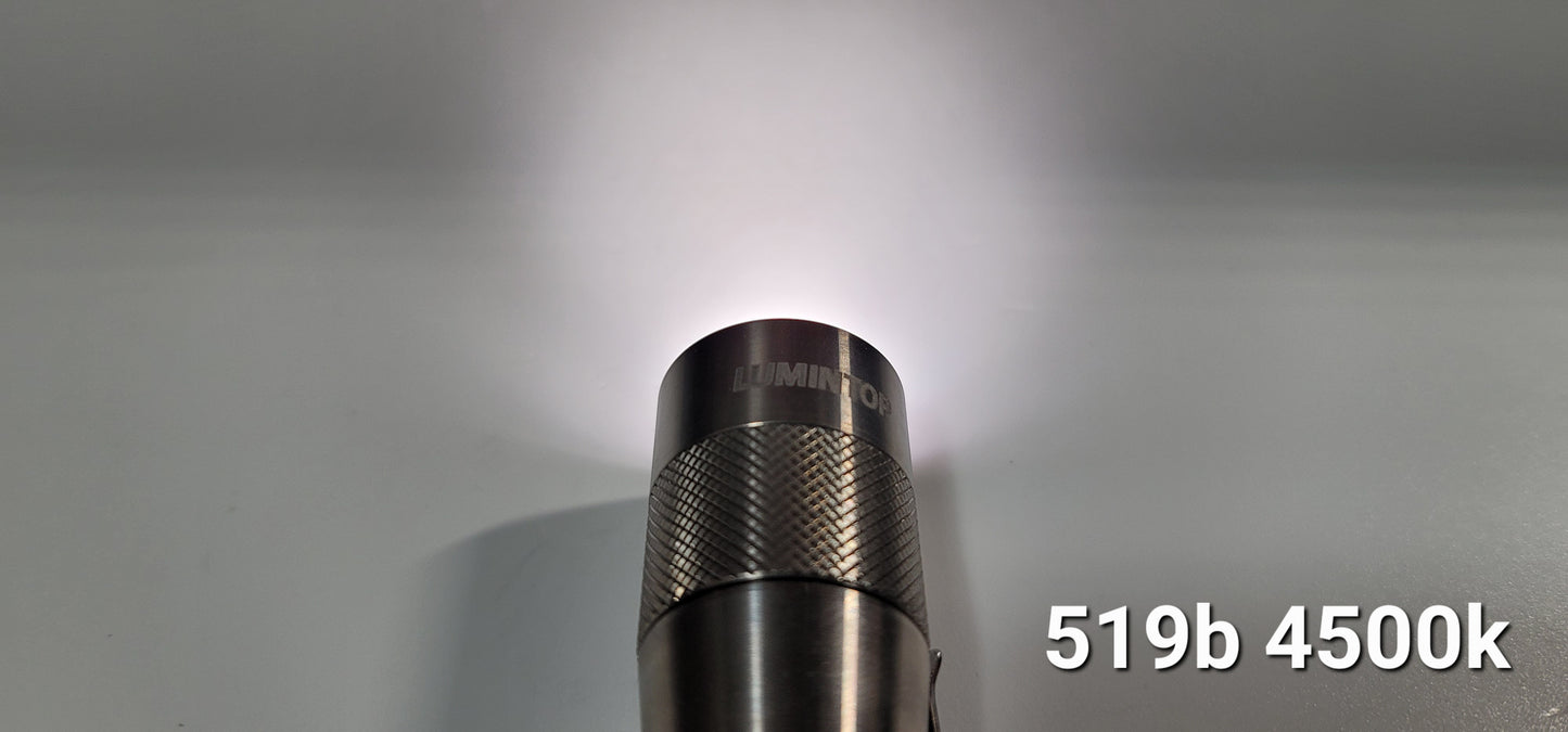 Lumintop FW3A Titanium + Copper Nichia 519a 519A 4500K