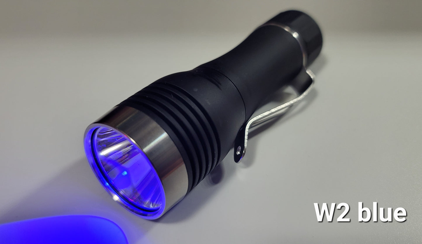 Noctigon KR1 Osram W1 W2 Colors Compact LED Thrower Flashlight OSRAM W2 BLUE