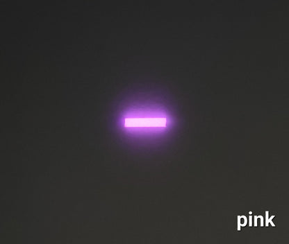 GITD Glow in The Dark Glow tubes Pink