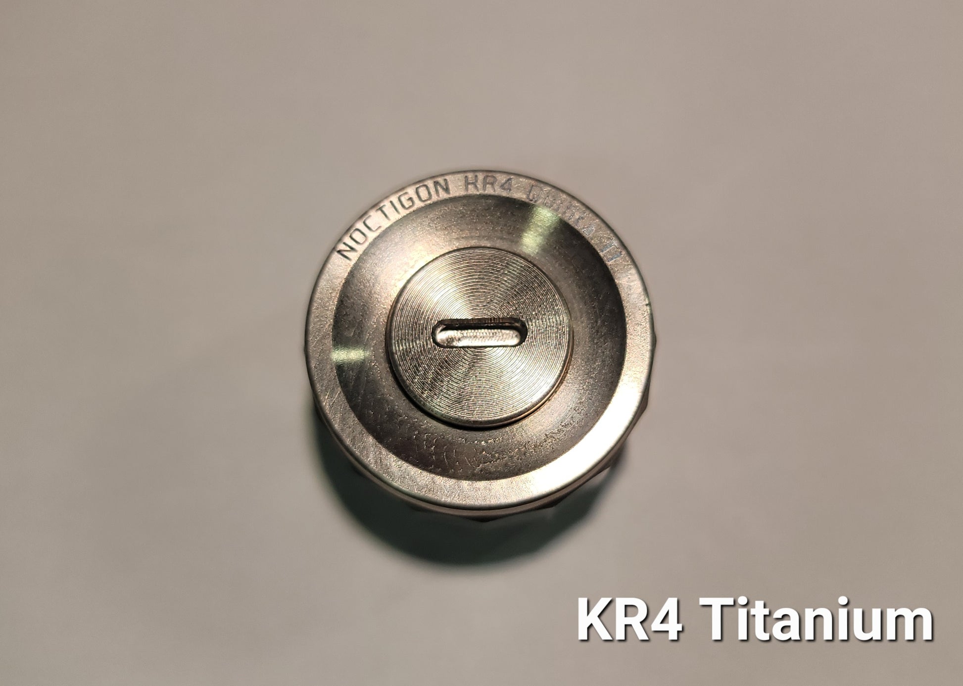 Noctigon KR1 Replacement Titanium Tail Cap