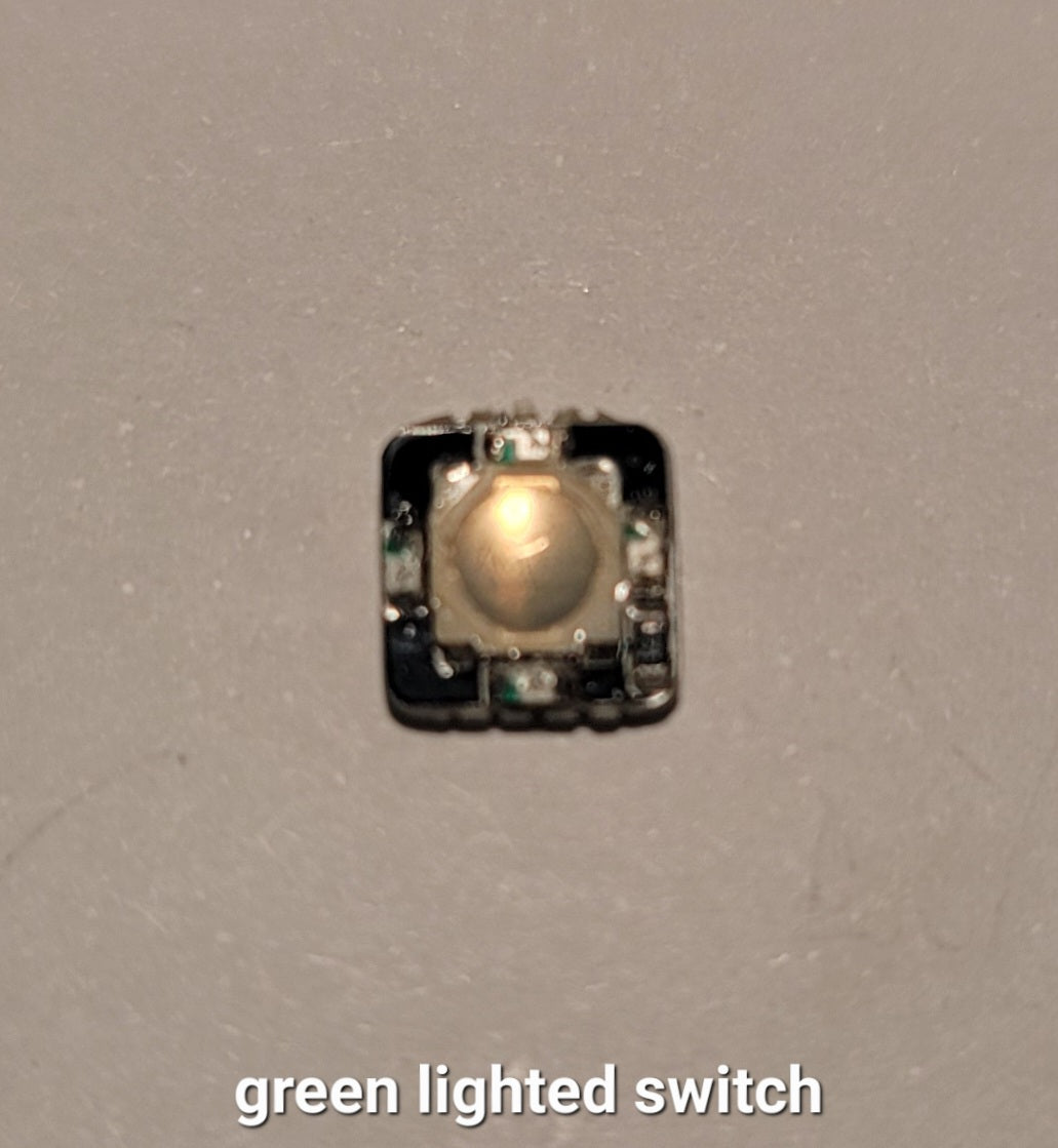 Emisar Noctigon Replacement E-Switch Switch D4V2/D1/D1K/D4K GREEN