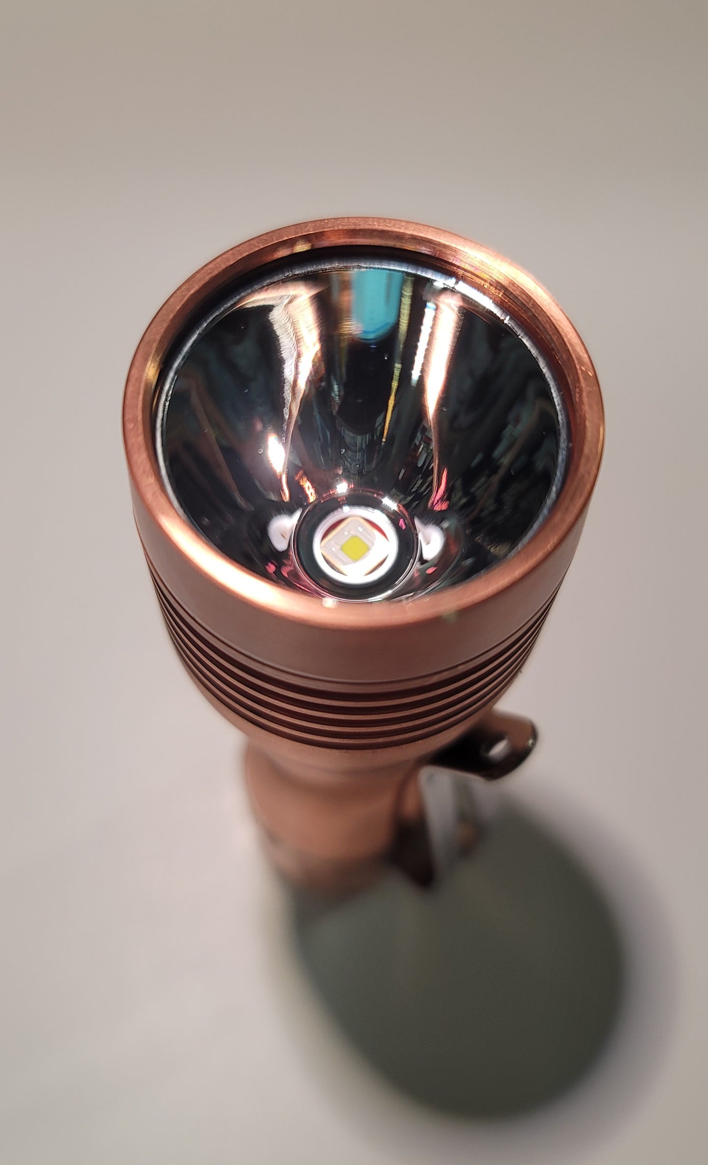 Noctigon KR1 All Copper LED Flashlight Thrower SFT-40