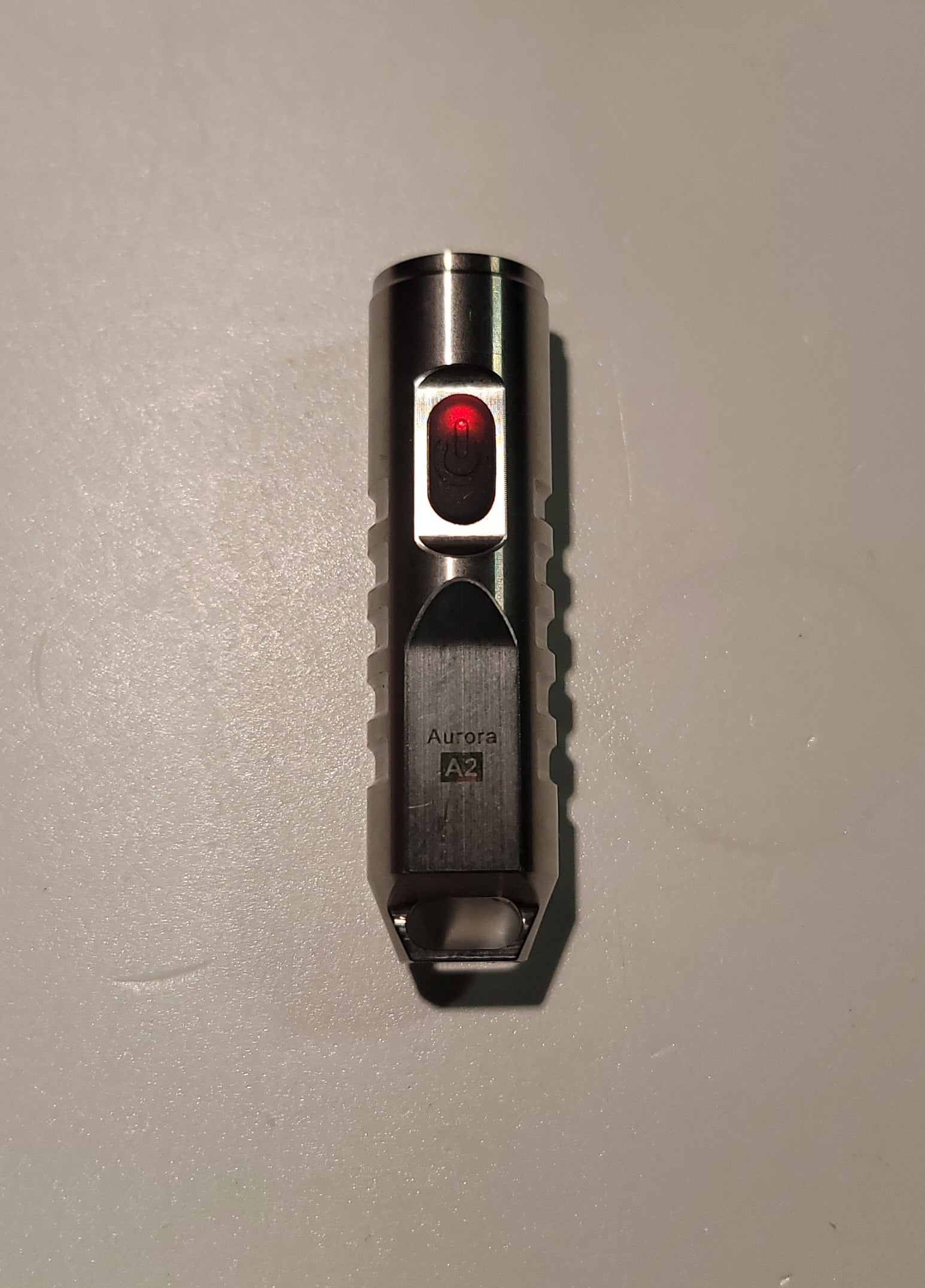 RovyVon Aurora A2 Stainless Steel LED Keychain Flashlight